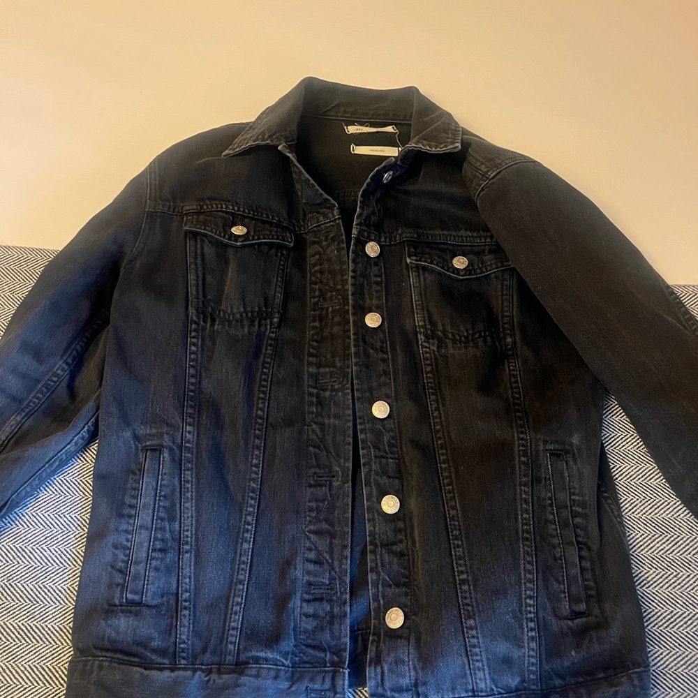 Madewell Black Jean Jacket Classic Style